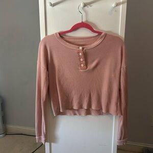 Women’s XS Light Pink Long Sleeve
